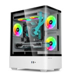 Value-Top NUBIA20F5W White Micro ATX Gaming Casing